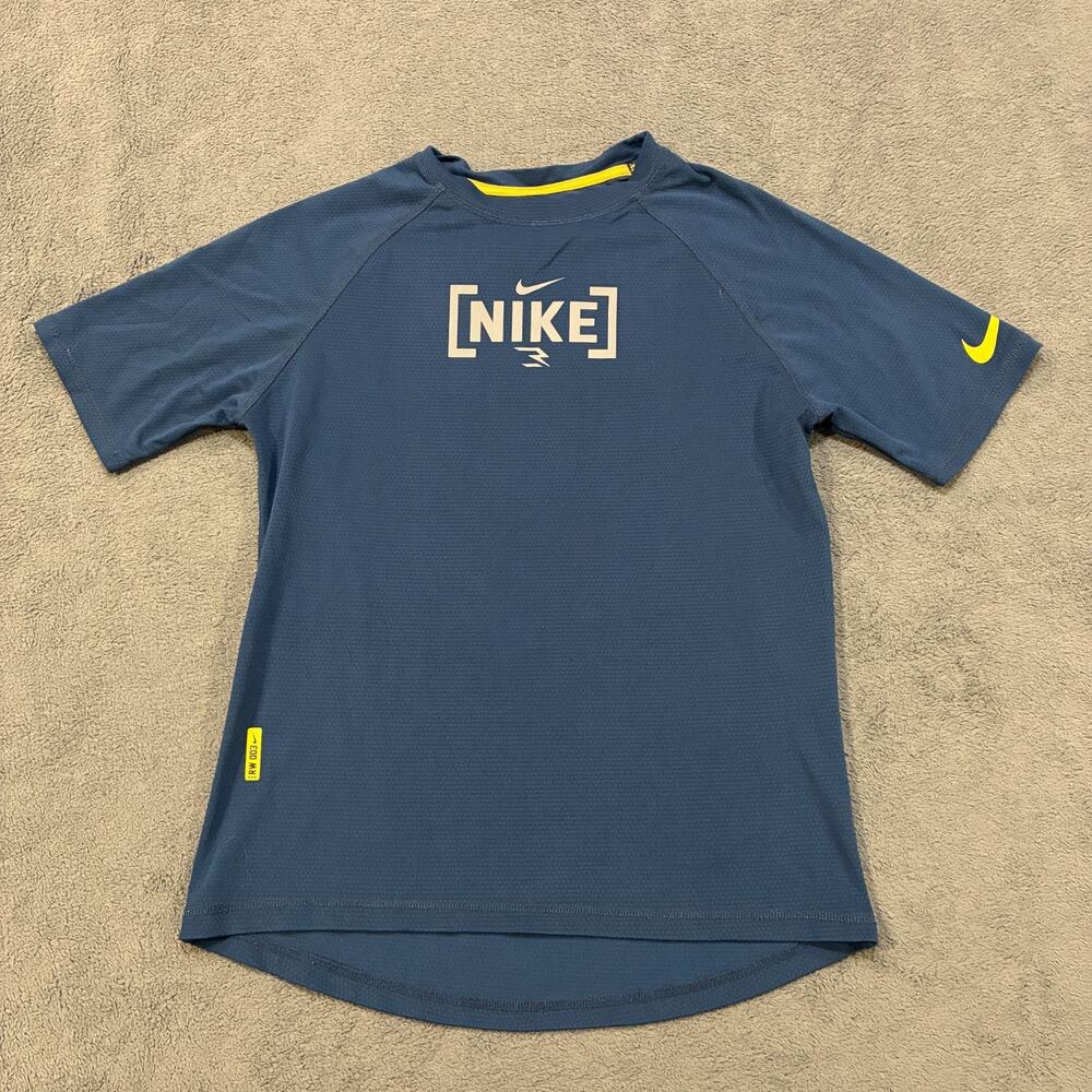 Nike 3Brand Russell Wilson Night Force Athletic Mesh Graphic T-Shirt Youth Sz XL